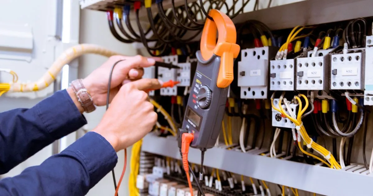 Mantenimiento eléctrico en tableros y sistemas industriales
